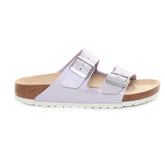 Ciabatta Donna Birkenstock Arizona Birko Flor Shiny Lizard Lilla | NonSoloSport
