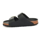 Ciabatta Donna Birkenstock Arizona Birko Flor Nero | NonSoloSport