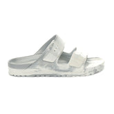 Ciabatta Donna Birkenstock Arizona Argento | NonSoloSport