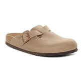 Ciabatta Birkenstock Boston Pelle Oliata Marrone | NonSoloSport