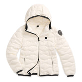 Giubbino Donna Blauer Piuma Camelia Bianco Ottico | NonSoloSport
