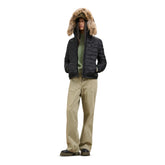 Giubbino Donna Blauer Piuma Aldie Nero Beige | NonSoloSport