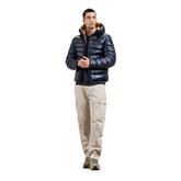 Giubbino Uomo Blauer Ovatta Termica Adams Blu Tabacco | NonSoloSport
