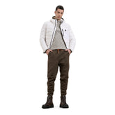 Giubbino Uomo Blauer Piuma Wave Bianco | NonSoloSport