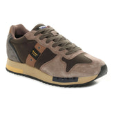 Sneakers Uomo Blauer Queens 01 Verde Militare | NonSoloSport