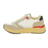 Sneakers Uomo Blauer Ray02 Mesh Bianco Beige | NonSoloSport