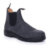 Blundstone 587 Boots Leather Rustic Black | NonSoloSport