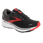 Brooks Ghost 14 Uomo Nero Rosso | NonSoloSport