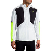 Brooks Giacca Carbonite Jacket Uomo Grigio Nero | NonSoloSport