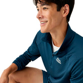 Maglia Uomo Brooks Thermal Reflective Blu | NonSoloSport