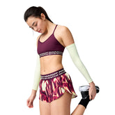 Shorts Donna Brooks PR Elite Split Viola Panna | NonSoloSport