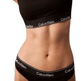 Bralette Donna Calvin Klein Modern Cotton Nero | NonSoloSport