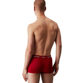 Boxer Uomo Calvin Klein Vita Bassa 3 Pack Grigio Rosso | NonSoloSport