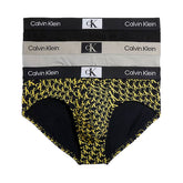 Calvin Klein Slip 3 Pack CK96 Uomo Nero Beige | NonSoloSport