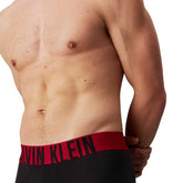 Boxer Uomo Calvin Klein Intense Power 3 Pack Nero Rosso | NonSoloSport