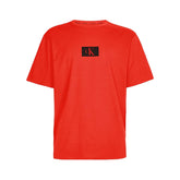Calvin Klein T-Shirt Logo Label Uomo Arancione | NonSoloSport