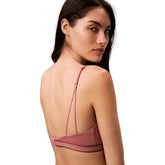 Bra Donna Calvin Klein Tonal Logo Rosso | NonSoloSport