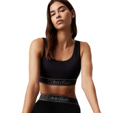 Bra Donna Calvin Klein Medium Nero | NonSoloSport