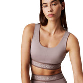 Bra Donna Calvin Klein Medium Tortora | NonSoloSport