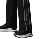 Pantalone Donna Calvin Klein Wide Tape Nero | NonSoloSport