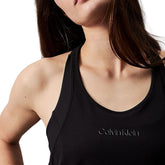 Canotta Donna Calvin Klein Racer Nero | NonSoloSport