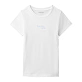 T-Shirt Bambino Calvin Klein Signature Bianco | NonSoloSport