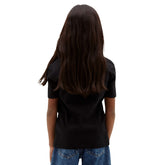 T-Shirt Bambino Calvin Klein Monologo Nero | NonSoloSport