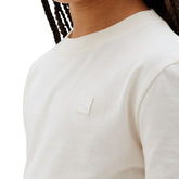 T-Shirt Bambino Calvin Klein Mini Badge Bianco | NonSoloSport