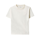 T-Shirt Bambino Calvin Klein Mini Badge Bianco | NonSoloSport