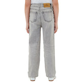 Jeans Ragazzo Calvin Klein Extra Barrel Wash Grigio | NonSoloSport