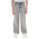 Jeans Ragazzo Calvin Klein Barrel Stone Grigio | NonSoloSport