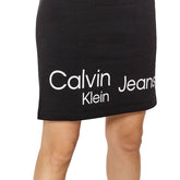 Calvin Klein Gonna Logo Donna Nero | NonSoloSport