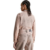 Camicia Donna Calvin Klein Slim Denim Rosa | NonSoloSport