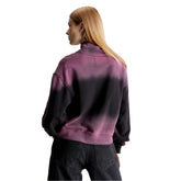 Felpa Donna Calvin Klein Fleece Tie&Dyed Rosa Nero | NonSoloSport