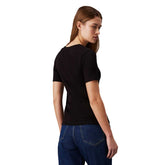 T-Shirt Donna Calvin Klein Nero | NonSoloSport