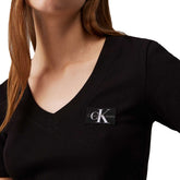 T-Shirt Donna Calvin Klein Nero | NonSoloSport