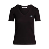 T-Shirt Donna Calvin Klein Nero | NonSoloSport