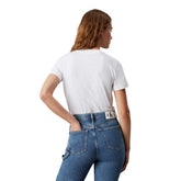 T-Shirt Donna Calvin Klein Monogramma Bianco | NonSoloSport