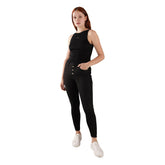 Canotta Donna Calvin Klein Monologo Nero | NonSoloSport