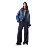 Pantalone Donna Calvin Klein Relaxed Blu | NonSoloSport