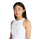 Calvin Klein Canotta Rib Voven Label | NonSoloSport
