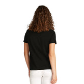 T-Shirt Donna Calvin Klein Regular Shadow Logo Nero | NonSoloSport