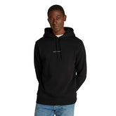 Felpa Uomo Calvin Klein Monogram Nero | NonSoloSport