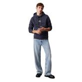 Felpa Uomo Calvin Klein Monogramma Blu | NonSoloSport