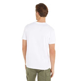 T-Shirt Uomo Calvin Klein Stacked Bianco | NonSoloSport