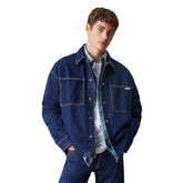 Giacca Jeans Uomo Calvin Klein Relaxed Blu | NonSoloSport