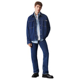 Giacca Jeans Uomo Calvin Klein Relaxed Blu | NonSoloSport