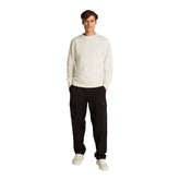 Felpa Uomo Calvin Klein Girocollo Panna | NonSoloSport