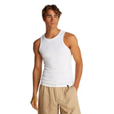 Canotta Uomo Calvin Klein Costine Bianco | NonSoloSport