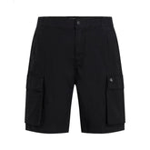 Shorts Cargo Uomo Calvin Klein Washed Ripstop Nero | NonSoloSport
